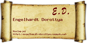 Engelhardt Dorottya névjegykártya